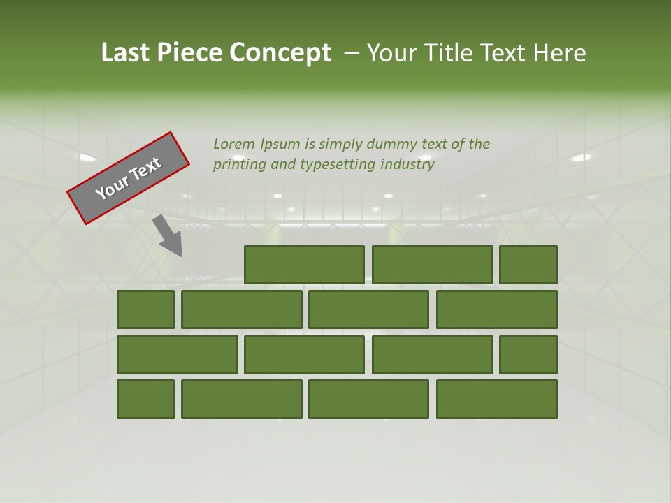 Clean Grid Textured PowerPoint Template