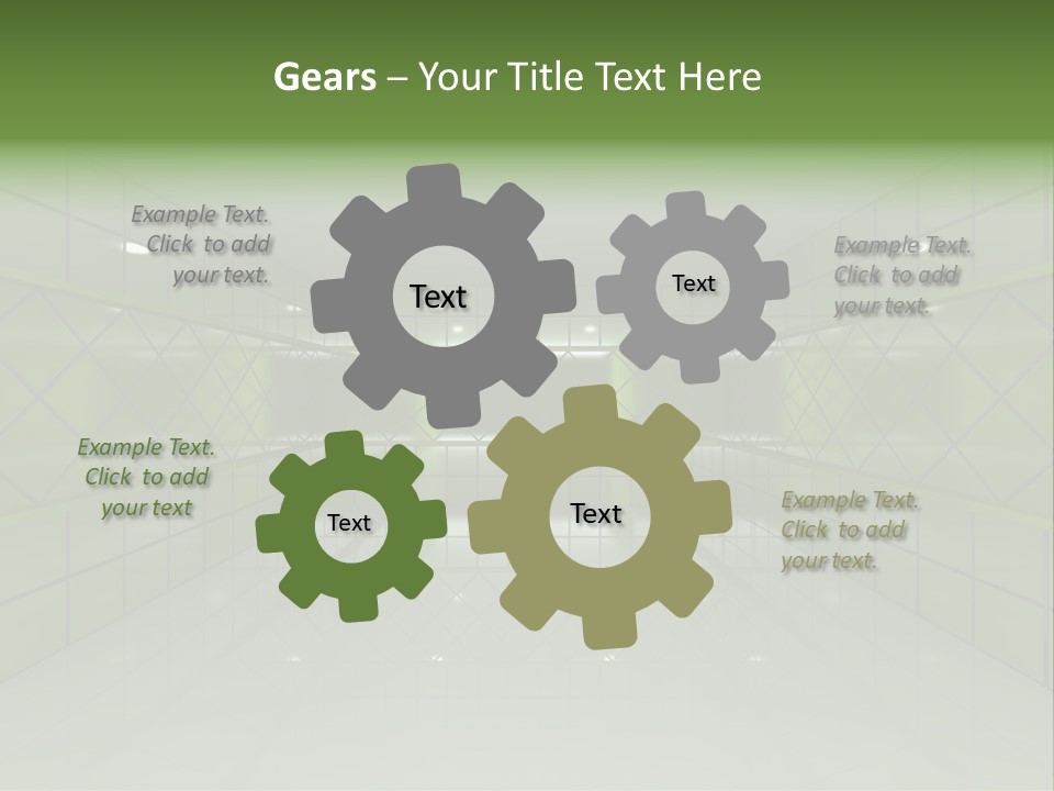 Clean Grid Textured PowerPoint Template