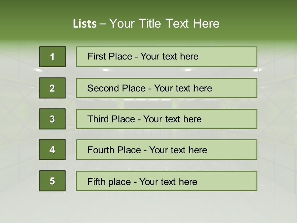 Clean Grid Textured PowerPoint Template