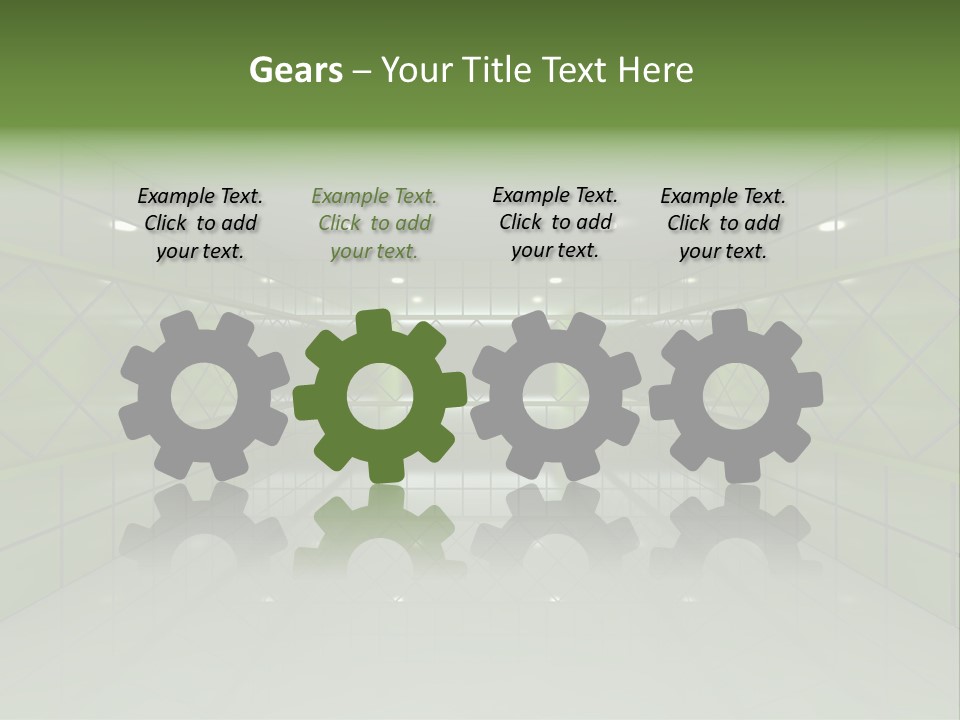 Clean Grid Textured PowerPoint Template