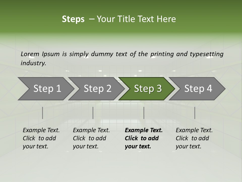 Clean Grid Textured PowerPoint Template