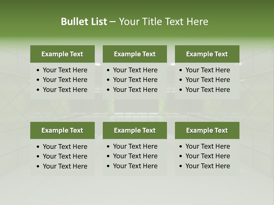 Clean Grid Textured PowerPoint Template