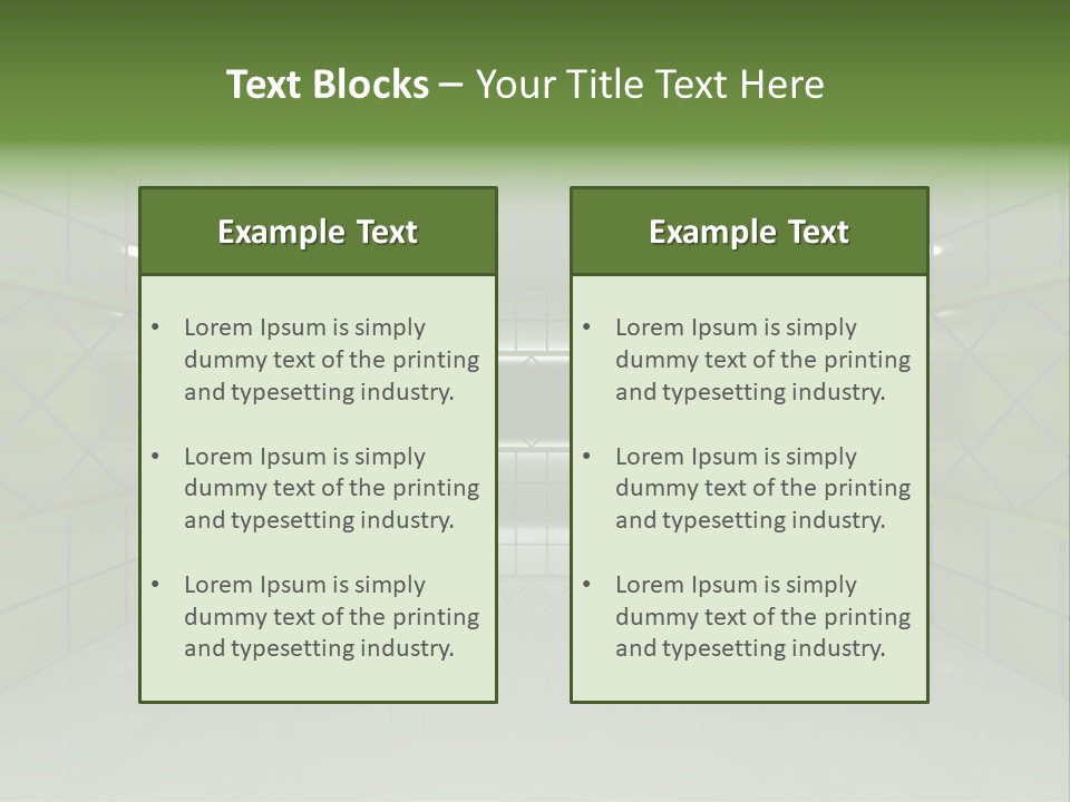 Clean Grid Textured PowerPoint Template