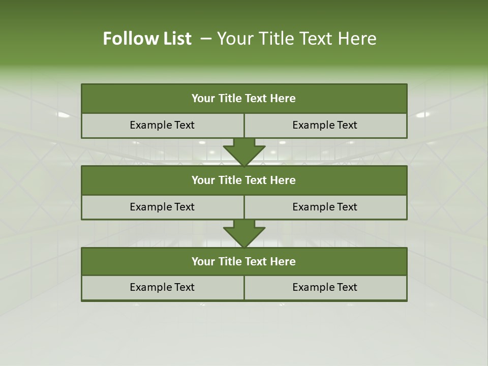 Clean Grid Textured PowerPoint Template