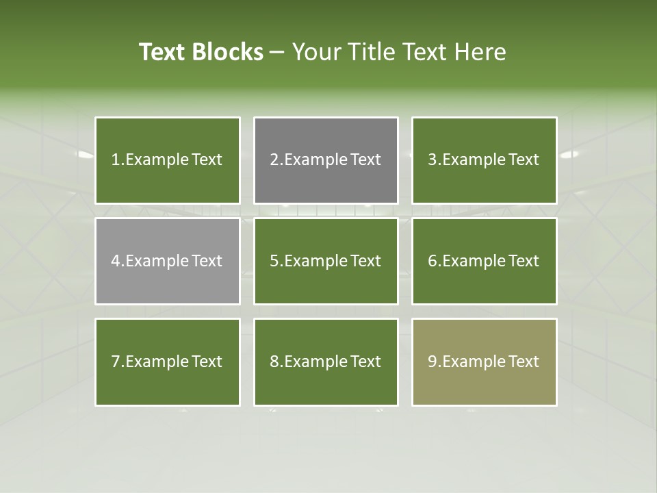 Clean Grid Textured PowerPoint Template