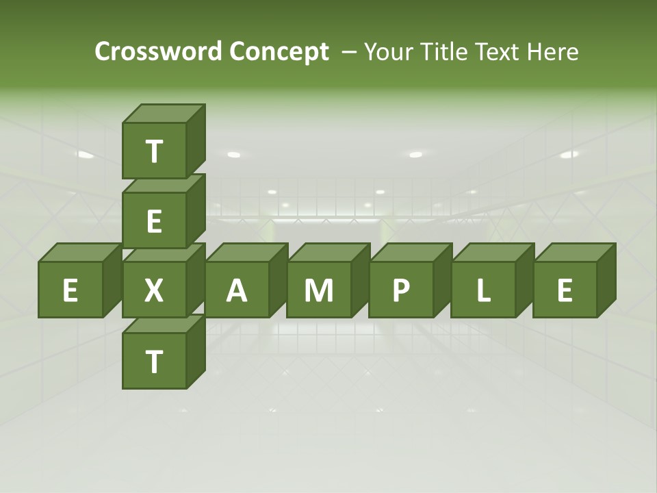Clean Grid Textured PowerPoint Template