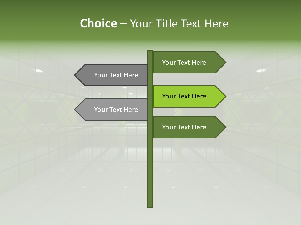 Clean Grid Textured PowerPoint Template