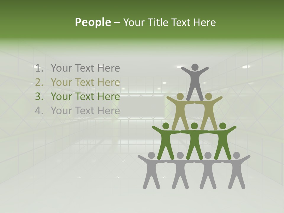 Clean Grid Textured PowerPoint Template