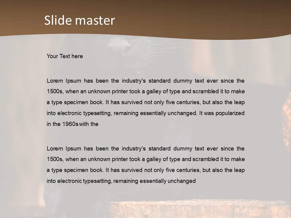 Microphone Steel Equipment PowerPoint Template