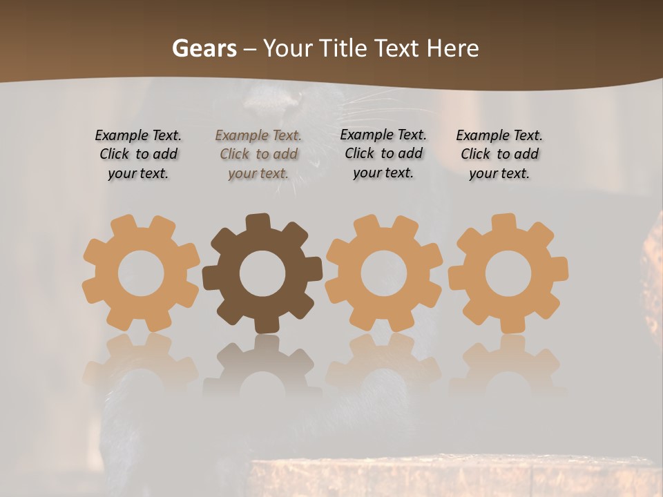 Microphone Steel Equipment PowerPoint Template