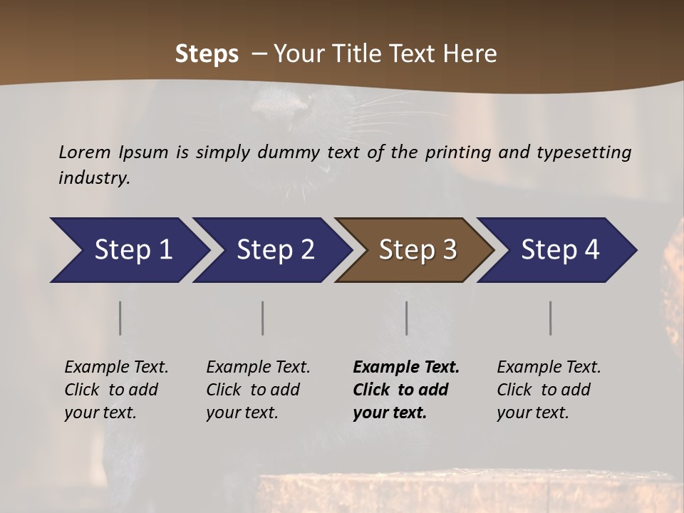 Microphone Steel Equipment PowerPoint Template