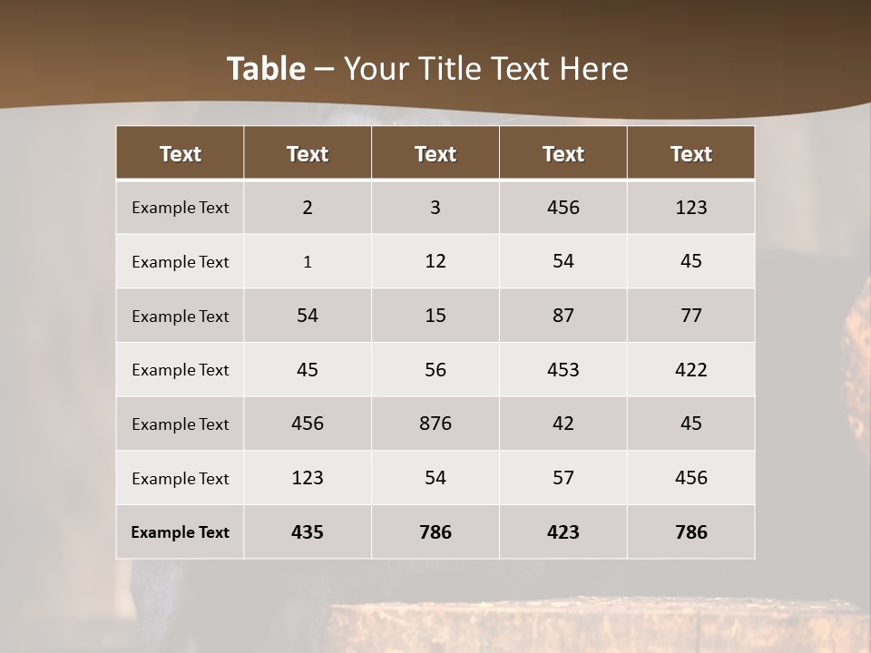 Microphone Steel Equipment PowerPoint Template