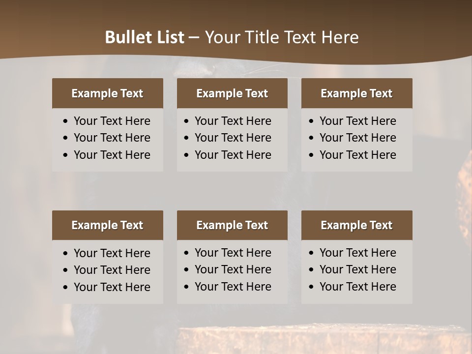 Microphone Steel Equipment PowerPoint Template