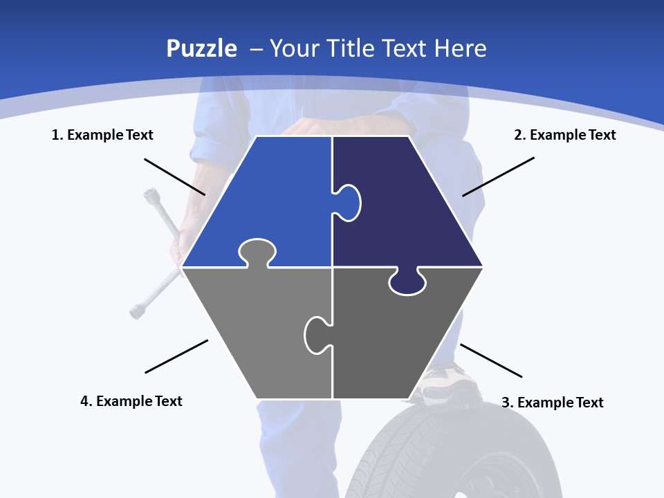 Clothing Cruciform Employment PowerPoint Template
