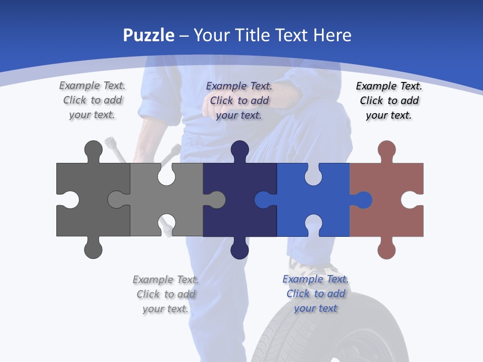 Clothing Cruciform Employment PowerPoint Template