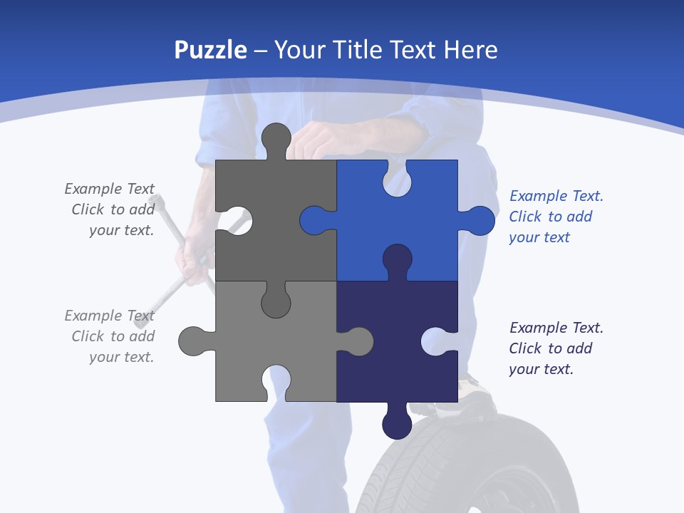 Clothing Cruciform Employment PowerPoint Template