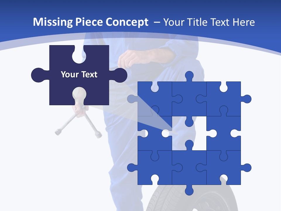 Clothing Cruciform Employment PowerPoint Template