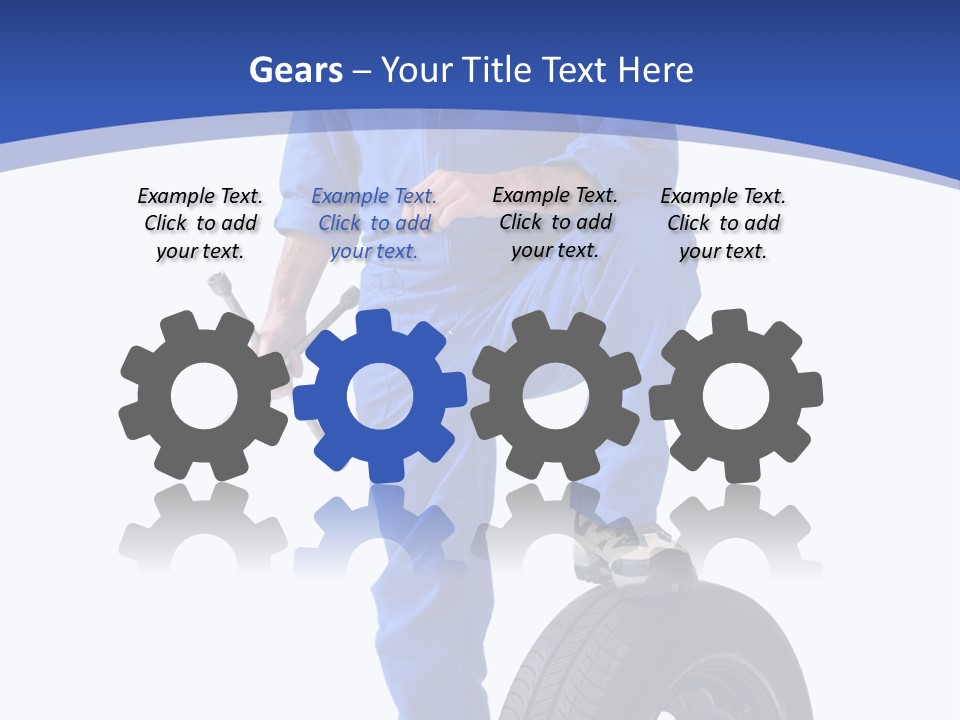 Clothing Cruciform Employment PowerPoint Template