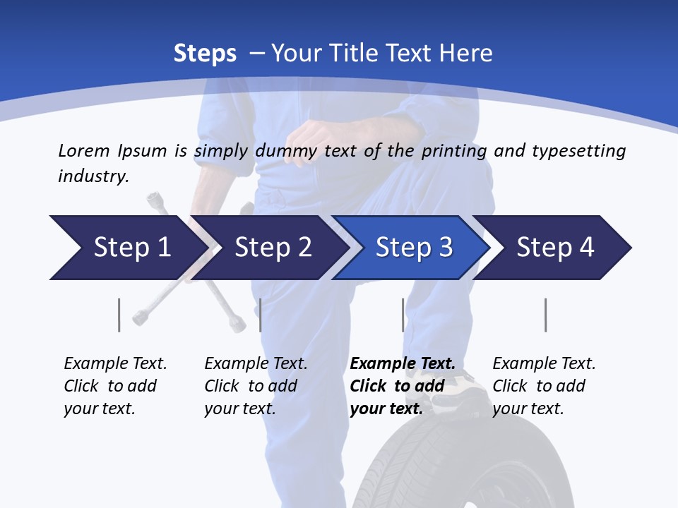 Clothing Cruciform Employment PowerPoint Template