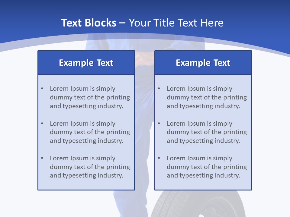 Clothing Cruciform Employment PowerPoint Template