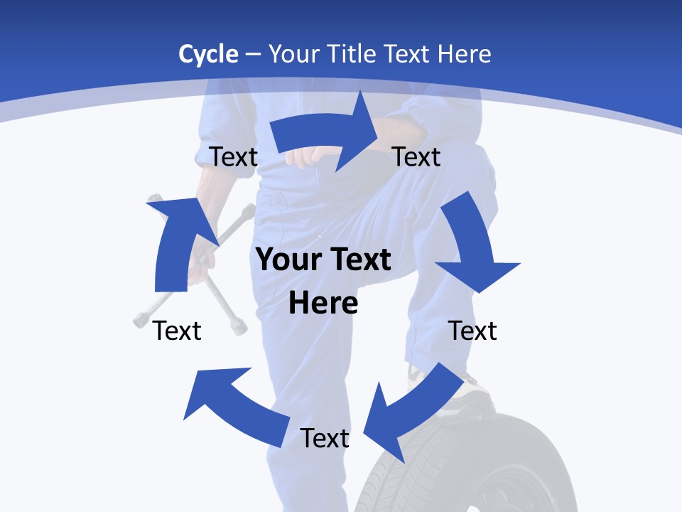 Clothing Cruciform Employment PowerPoint Template