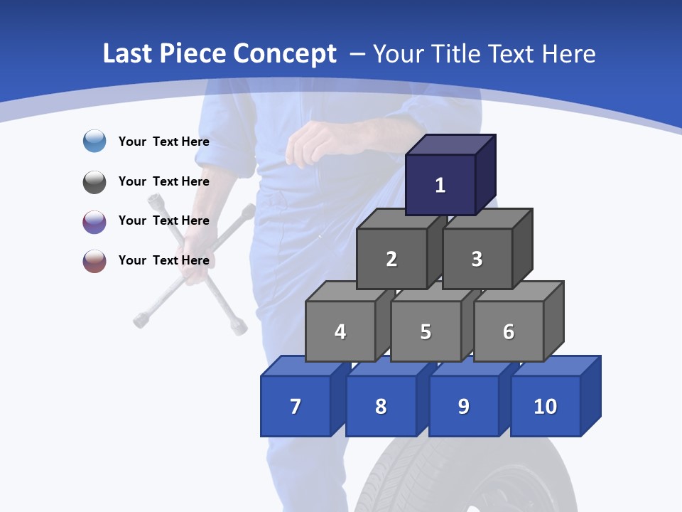 Clothing Cruciform Employment PowerPoint Template