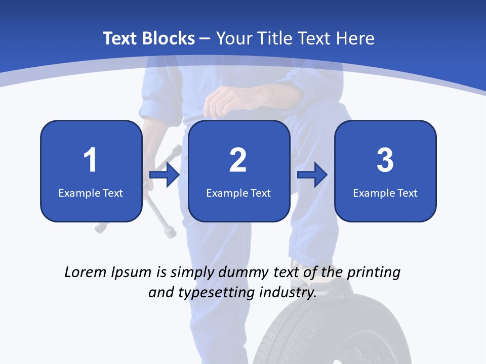 Clothing Cruciform Employment PowerPoint Template