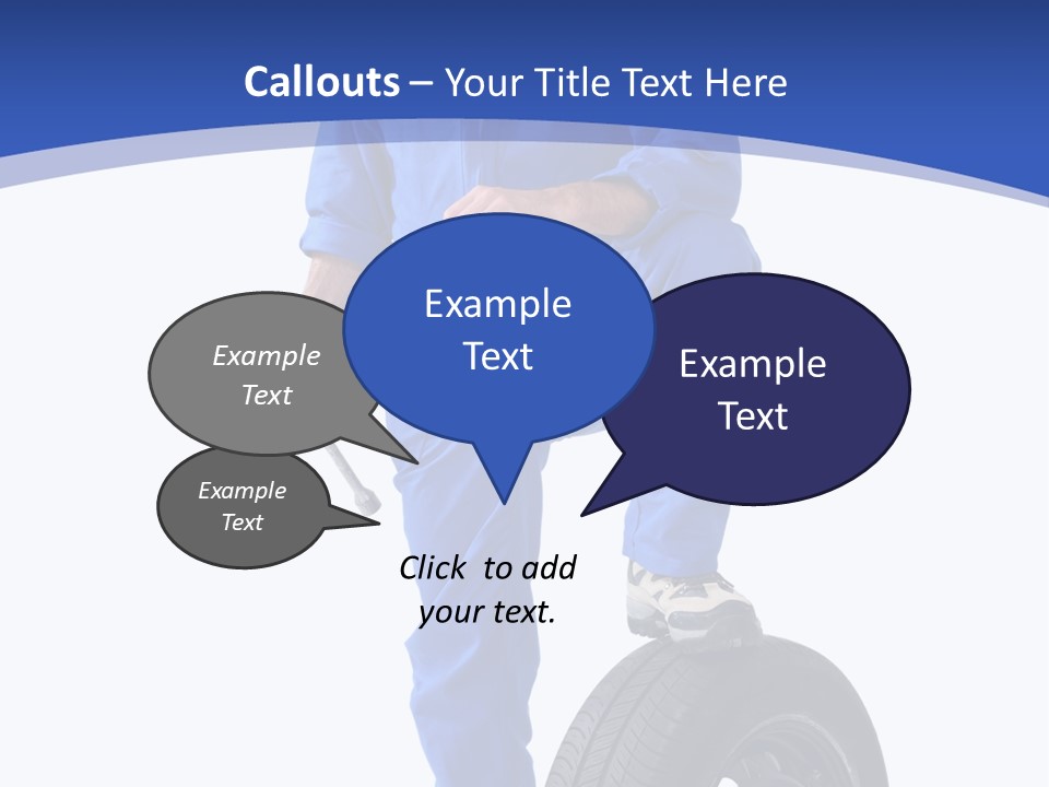 Clothing Cruciform Employment PowerPoint Template