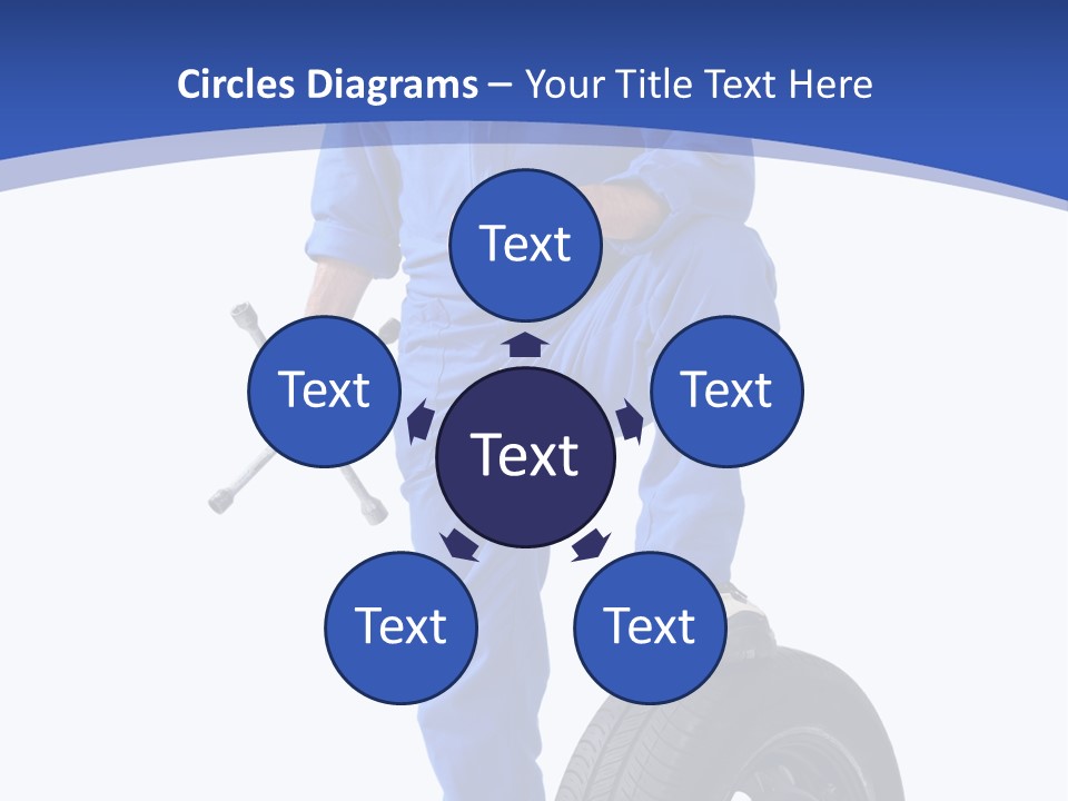 Clothing Cruciform Employment PowerPoint Template
