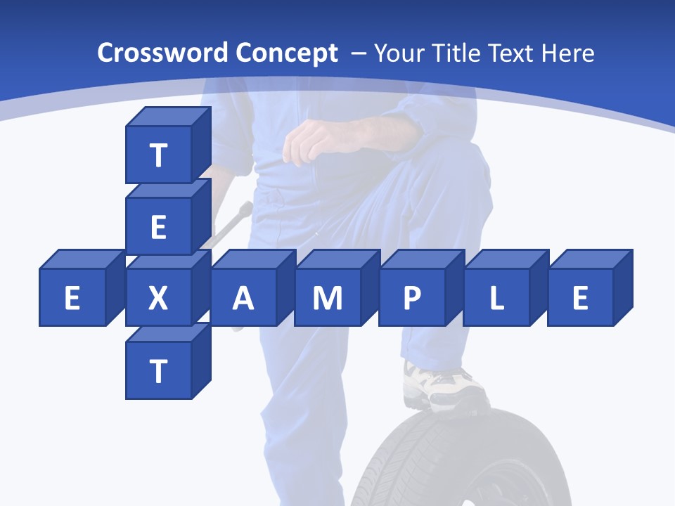 Clothing Cruciform Employment PowerPoint Template