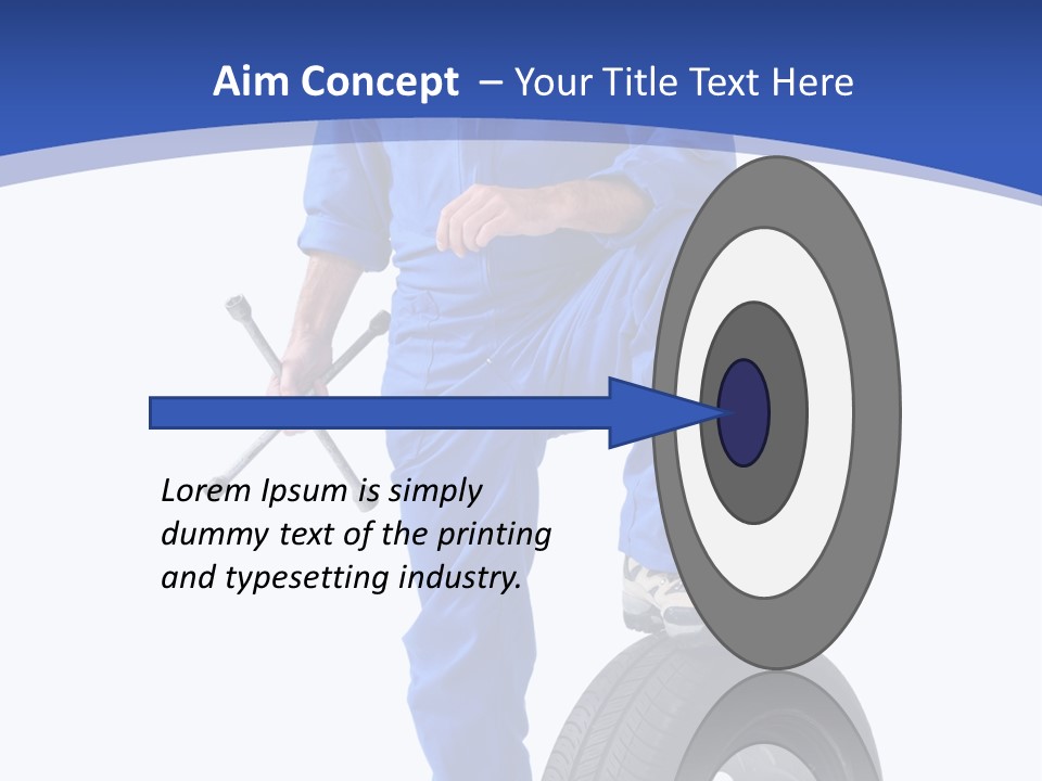 Clothing Cruciform Employment PowerPoint Template