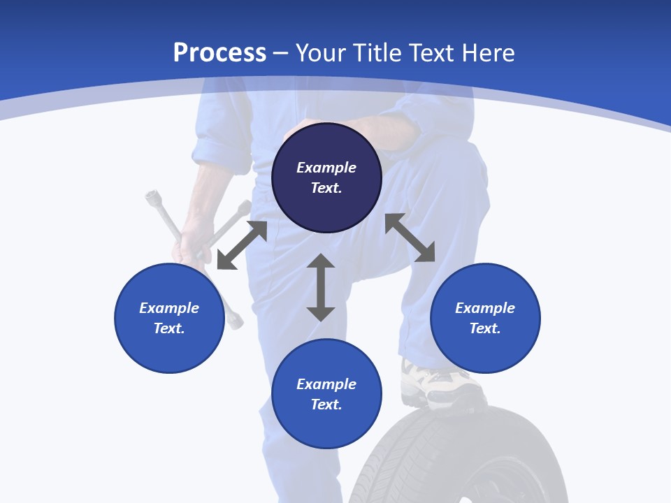 Clothing Cruciform Employment PowerPoint Template
