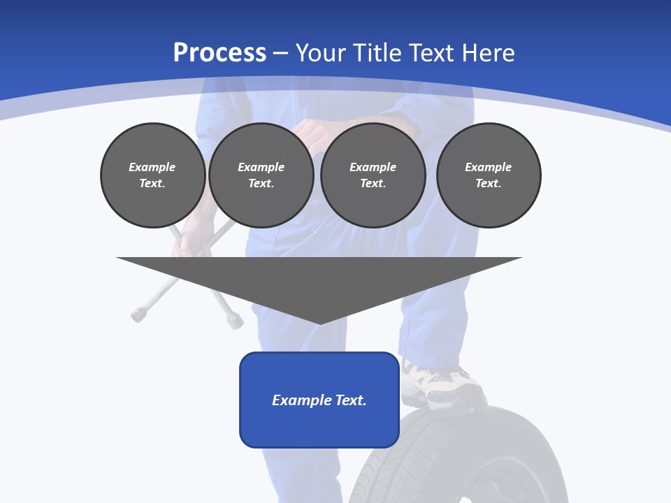 Clothing Cruciform Employment PowerPoint Template