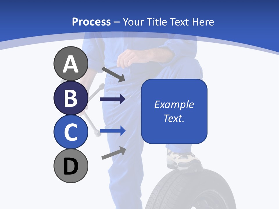 Clothing Cruciform Employment PowerPoint Template