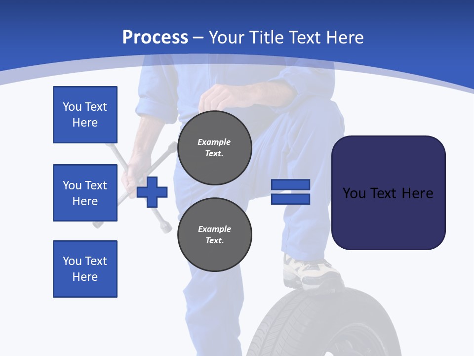 Clothing Cruciform Employment PowerPoint Template