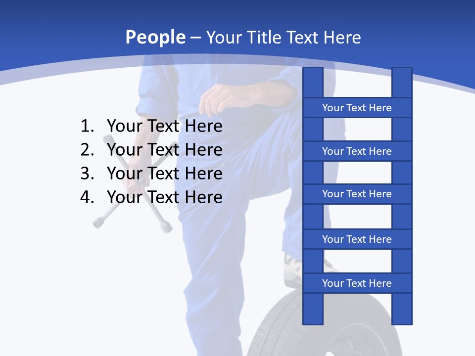 Clothing Cruciform Employment PowerPoint Template
