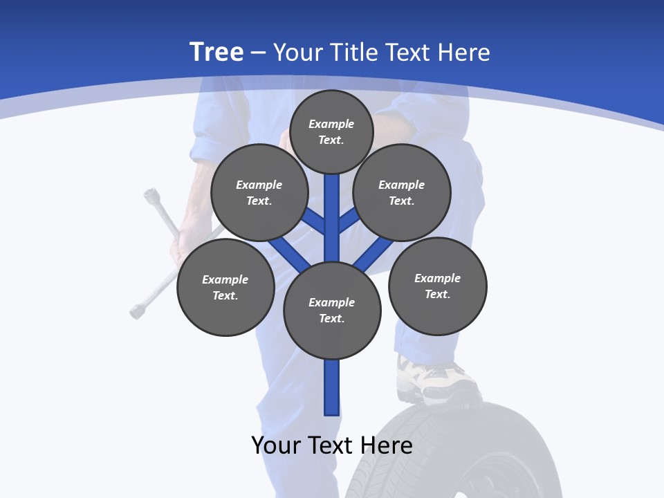 Clothing Cruciform Employment PowerPoint Template