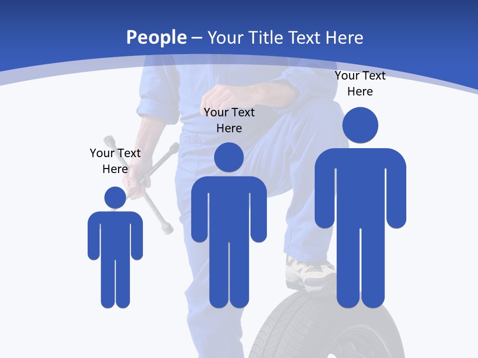 Clothing Cruciform Employment PowerPoint Template