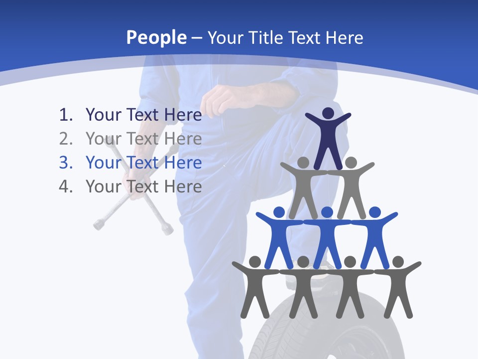 Clothing Cruciform Employment PowerPoint Template