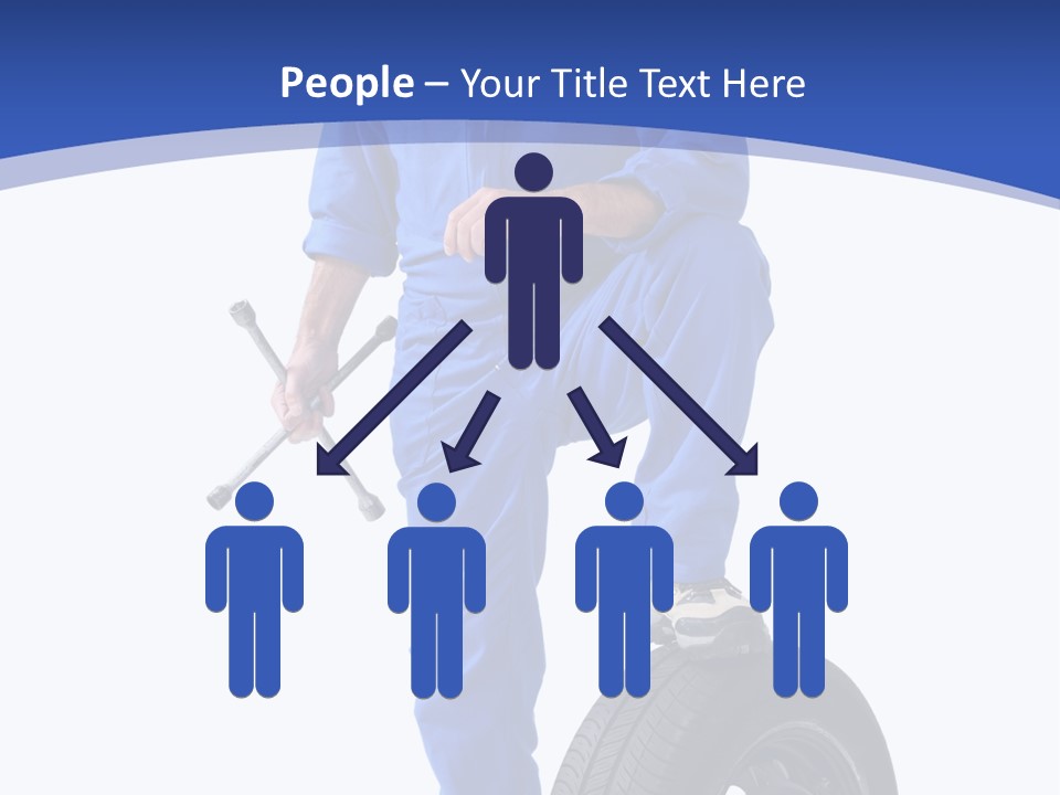 Clothing Cruciform Employment PowerPoint Template