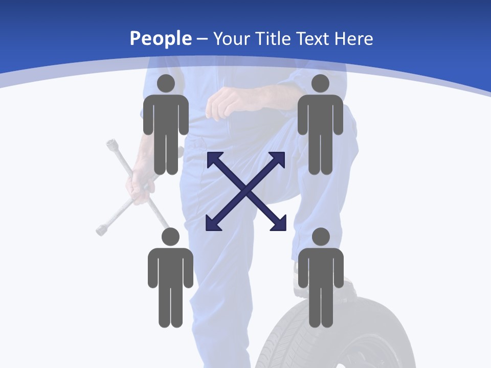 Clothing Cruciform Employment PowerPoint Template