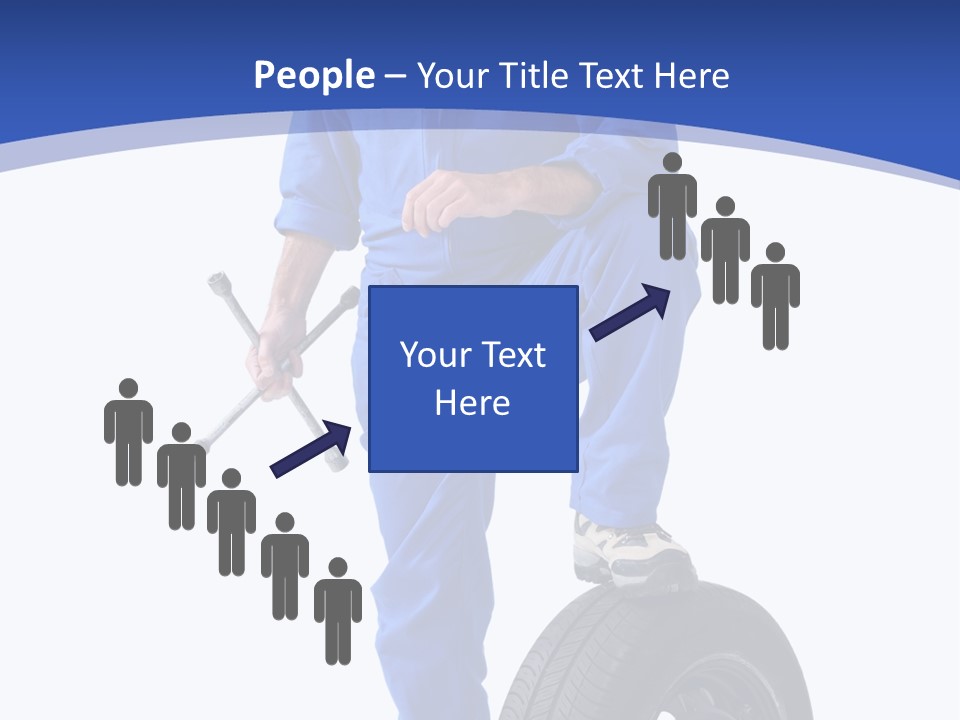 Clothing Cruciform Employment PowerPoint Template