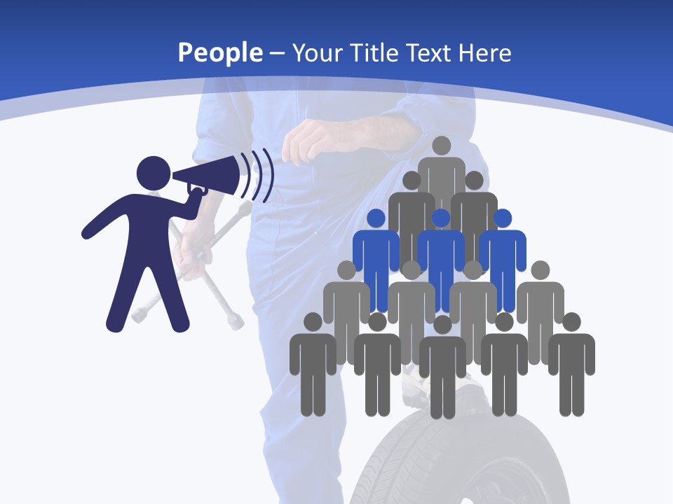 Clothing Cruciform Employment PowerPoint Template