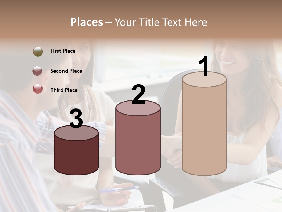 Company Job Leader PowerPoint Template