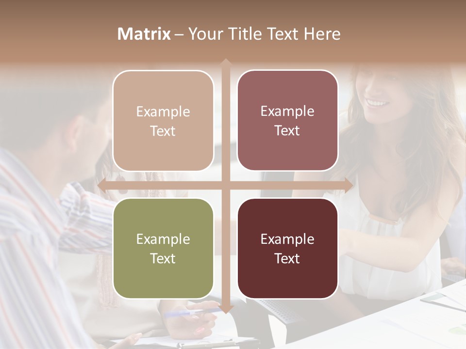 Company Job Leader PowerPoint Template