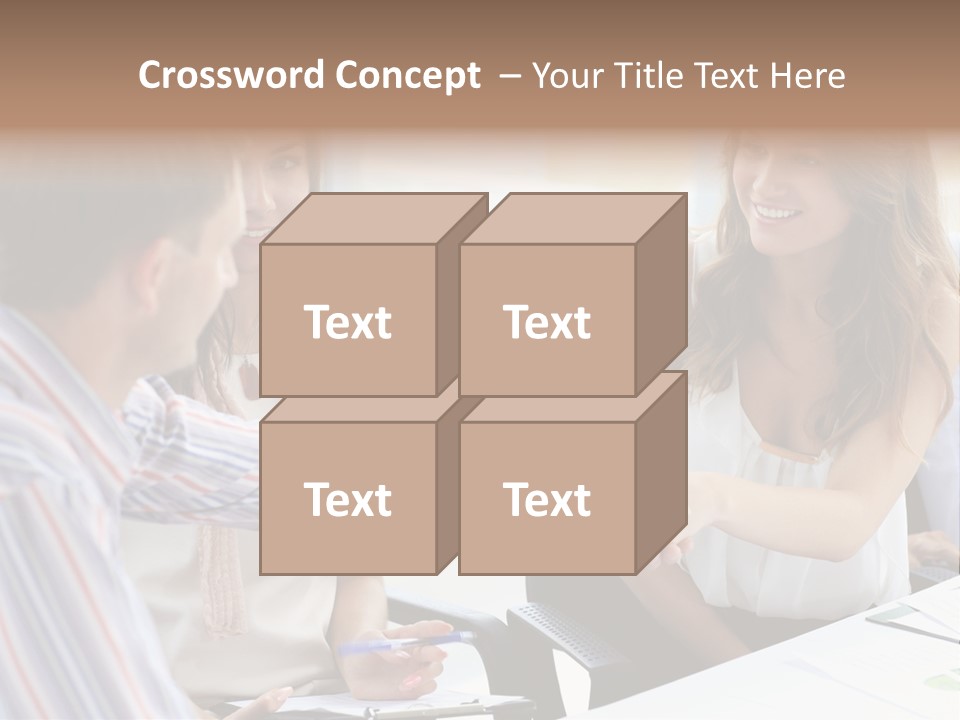 Company Job Leader PowerPoint Template
