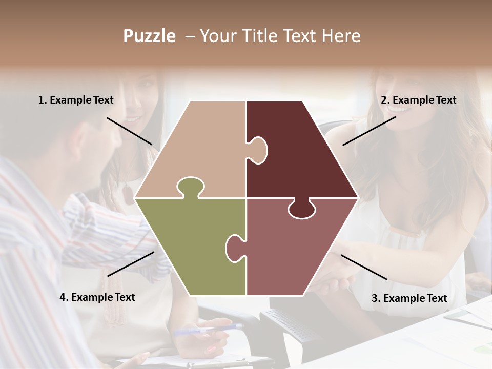 Company Job Leader PowerPoint Template