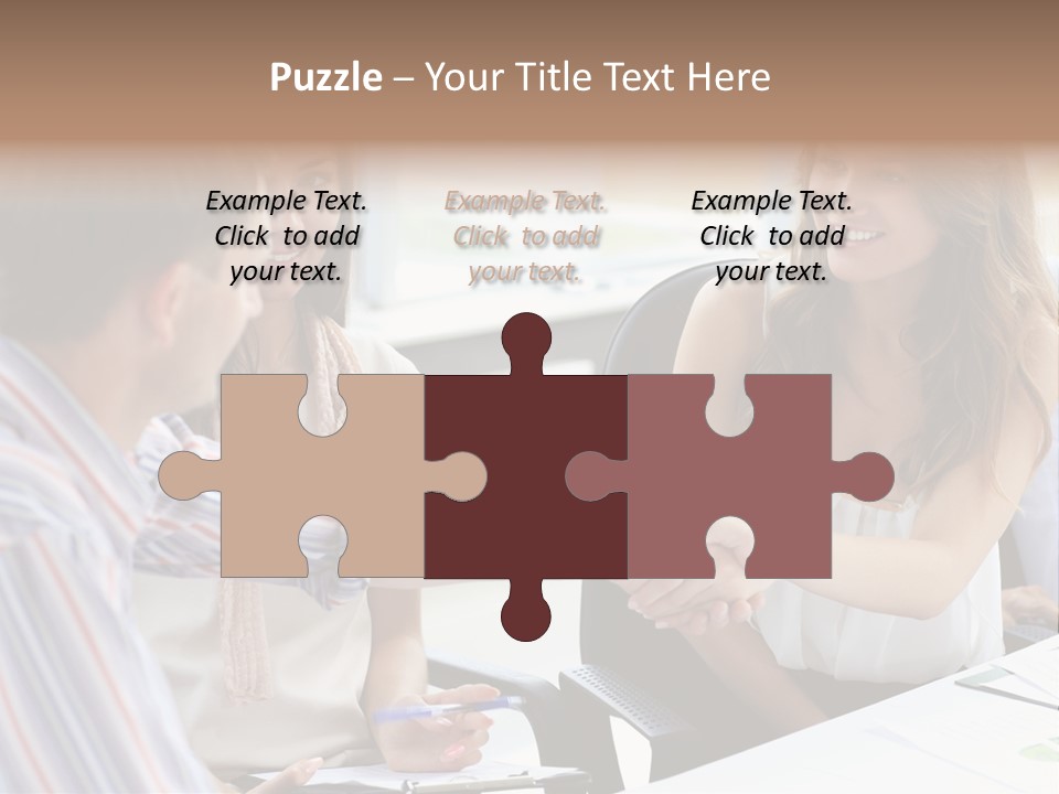 Company Job Leader PowerPoint Template