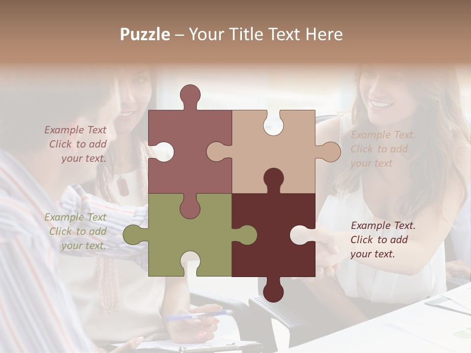 Company Job Leader PowerPoint Template