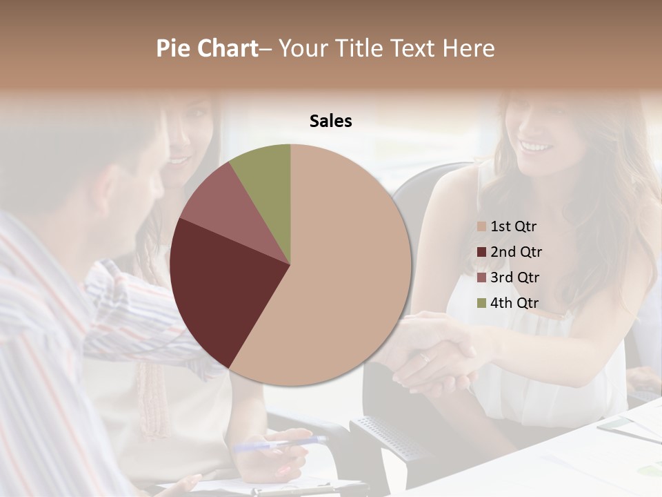 Company Job Leader PowerPoint Template